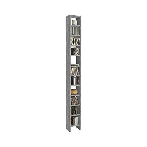 Produktbild: FMD Möbel Hallo 2 Regal, Holz, beton, 19.5 x 16.5 x 185 cm