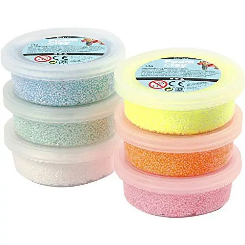 Produktbild: Foam Clay 78812 - Modelliermasse Glitter Sortiment, 6 x 14 g Dose