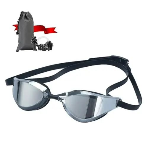 Produktbild: Focevi Schwimmbrille für Herren/Damen Anti-Beschlag Blendschutz UV-beständig/Erwachsene/Jugendliche/Männer,Profi Schwimmbrillen Brille