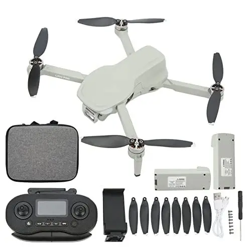 Produktbild: GPS-Drohnen, L500PRO Faltbar 4K Luftaufnahmen, HD Rones mit Kamera für Erwachsene 4K-GPS Automatische Rückkehr nach Hause, Quadcopter-Drohne mit Fernbedienung, Gesten Selfie (3 Batterie)