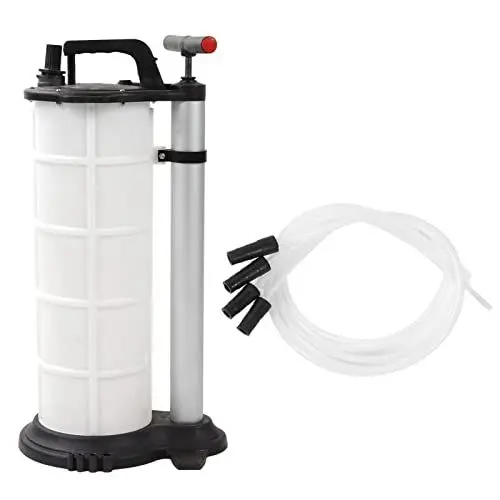 Produktbild: Fockety 9L Manueller Ölflüssigkeitsabsauger, Ergonomische, Handgeführte, Präzise Extraktion Zum Entfernen von Motoröl, Getriebeöl, Kühlflüssigkeit, mit Stabiler Basis für den