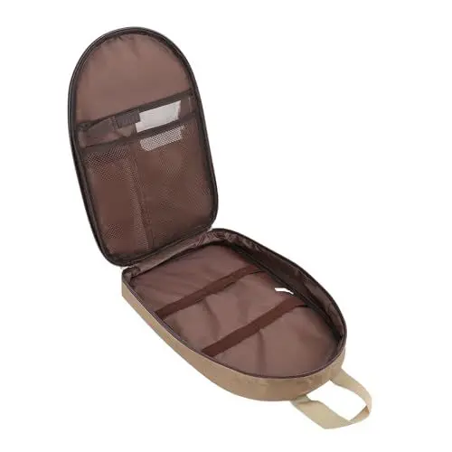 Produktbild: Fockety Camp Kitchen Organizer, Oxford-Stoff Tragbar Organizer für Camping-Reisekochutensilien Multifunktional Aufbewahrungstasche für Camping-Kochgeschirr für Picknick, Wandern, (Khaki)