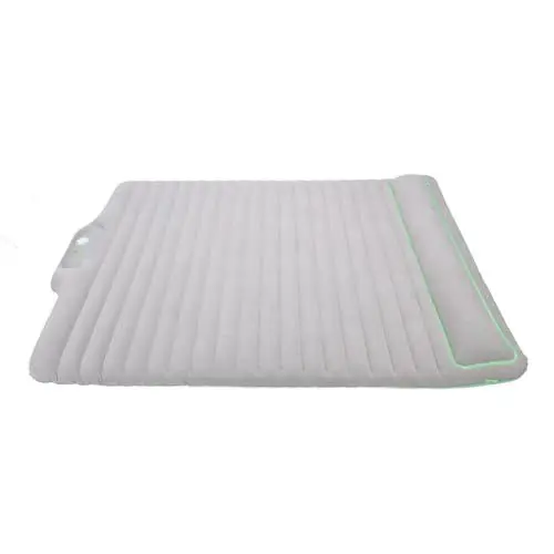 Produktbild: Fockety Campingbett, Tragbar Aufblasbare Campingmatte Sprengbett Leicht zu Falten Campingmatratze Aufblasbare Isomatte für Camping Rucksackreisen Wandern Reisen Zelt (Gray)