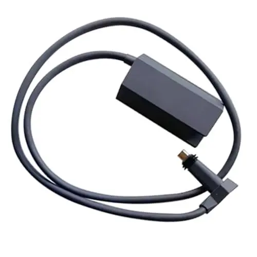 Produktbild: Ethernet-Adapter für V2-Rechteckschüssel-Internetantenne, Stabile Verbindung, Schneller Aufbau, Externer Gummi- und Kupfer-Netzwerkadapter, Starlink-Ethernet-Adapter, (1m)