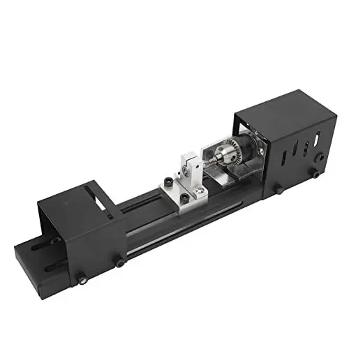 Produktbild: Fockety Mini-Drehmaschine, einstellbare 7-Gang-Benchtop-Power-Holz-Drehmaschine, 8000RPM Metall-Drehwerkzeug für Perlen, Schmuck, Kunsthandwerk, für Sägeblatt 50mm/1.97in