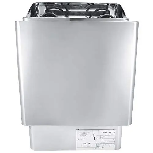 Produktbild: Fockety Saunaofen, 3KW Trockensaunaofen mit Externer Steuerung, Edelstahl, Schnelles Layout, Dampfbad, Badezimmer, Spa-Ausrüstung für Home Hotel, Spa, Duschbad