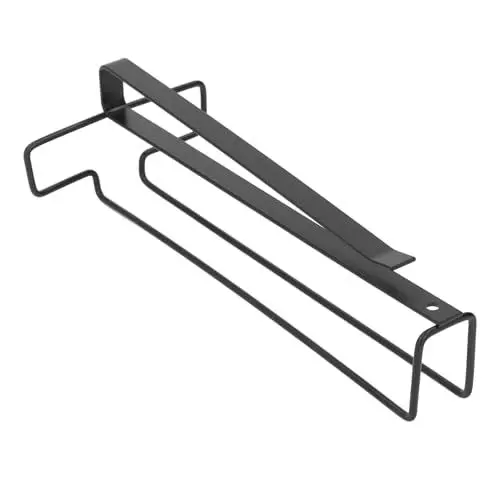 Produktbild: Fockety Weinglashalter-Aufhänger, Unter Dem Schrank, Weinglasregal, Aufbewahrungsorganisator, Eisen, Platzsparend, Stark Belastbar, Weinglas-Aufhänger für Küche, Bar, Restaurant