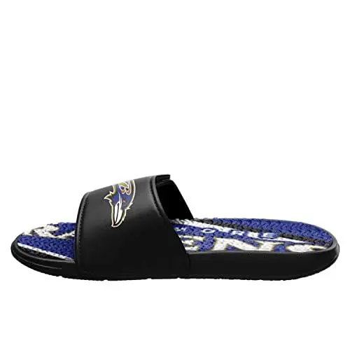 Produktbild: FOCO Baltimore Ravens Badelatschen NFL GEL Sport Slides - 43/44