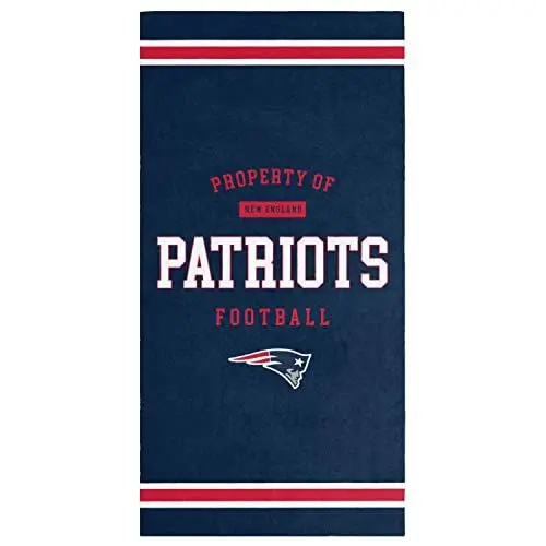 Produktbild: FOCO NFL Strandtuch Property of New England Patriots Football