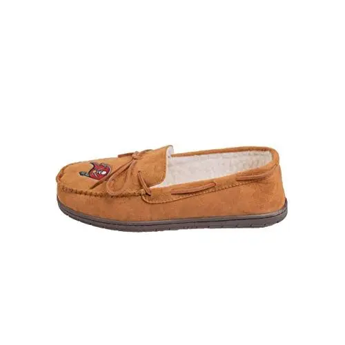 Produktbild: FOCO Tampa Bay Buccaneers Mens Mooccasin Slipper große NFL Fußball American Football Geschenk