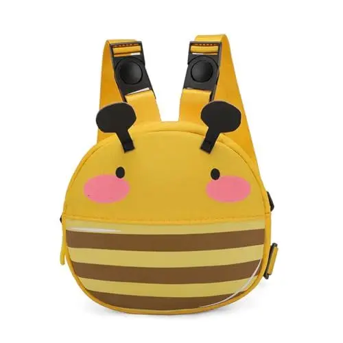 Produktbild: Fokecci Rucksack Kleiner Hund - Multifunktions Hunderucksack Tasche mit Leine Wandern Camping Outdoor zum Täglichen Wandern für Kleine Hunde Biene