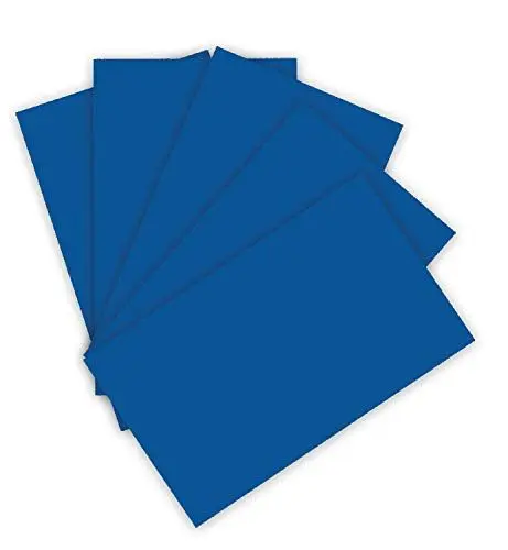 Produktbild: folia 6122/4/35 - Tonkarton 220 g/m², Bastelkarton in königsblau, DIN A4, 100 Blatt, als Grundlage für zahlreiche Bastelarbeiten