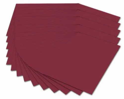 Produktbild: folia 614/50 22 - Fotokarton DIN A4, 300 g/qm, 50 Blatt, dunkelrot - zum Basteln und kreativen Gestalten von Karten, Fensterbildern und für Scrapbooking