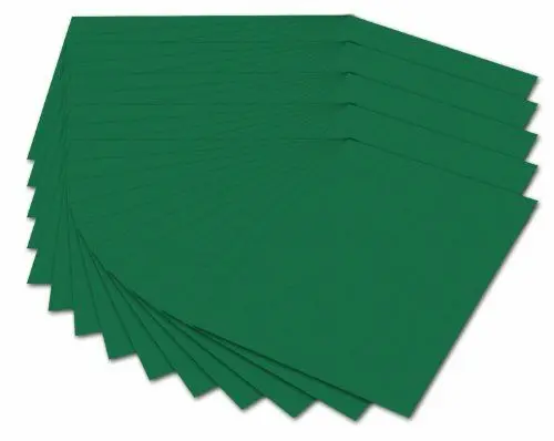 Produktbild: folia 614/50 58 - Fotokarton DIN A4, 300 g/qm, 50 Blatt, tannengrün - zum Basteln und kreativen Gestalten von Karten, Fensterbildern und für Scrapbooking