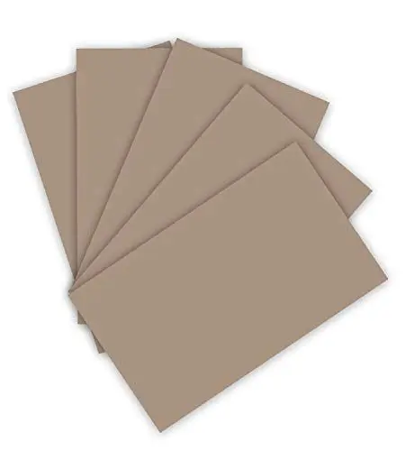 Produktbild: folia 614/50 73 - Fotokarton DIN A4, 300 g/qm, 50 Blatt, capuccino - zum Basteln und kreativen Gestalten von Karten, Fensterbildern und für Scrapbooking