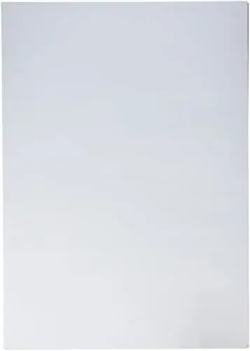 Produktbild: folia 6300 - Tonpapier weiß, DIN A3, 130 g/qm, 50 Blatt - zum Basteln und kreativen Gestalten von Karten, Fensterbildern und für Scrapbooking