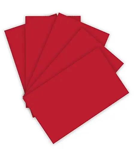 Produktbild: folia 6318 - Tonpapier 130 g/m², Tonzeichenpapier in ziegelrot, DIN A3, 50 Bogen, als Grundlage für zahlreiche Bastelarbeiten