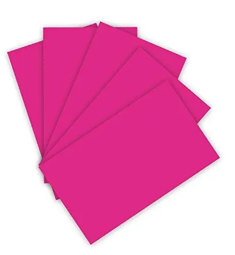 Produktbild: folia 6323 - Tonpapier 130 g/m², Tonzeichenpapier in pink, DIN A3, 50 Bogen, als Grundlage für zahlreiche Bastelarbeiten