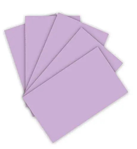 Produktbild: folia 6331 - Tonpapier 130 g/m², Tonzeichenpapier in lila, DIN A3, 50 Bogen, als Grundlage für zahlreiche Bastelarbeiten