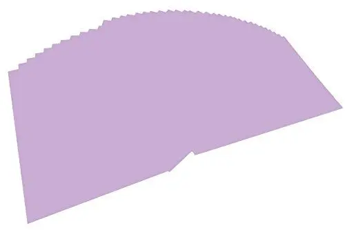 Produktbild: folia 6431 - Tonpapier lila, DIN A4, 130 g/qm, 100 Blatt - zum Basteln und kreativen Gestalten von Karten, Fensterbildern und für Scrapbooking