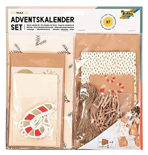 Produktbild: folia 9383 - Adventskalender-Set 