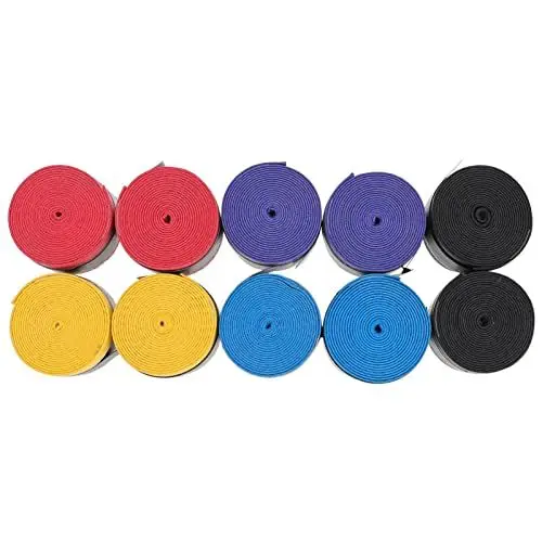 Produktbild: FOMIYES 10St Anti-Rutsch-Gürtel für Drumsticks Tennisschlägergriff Klebeband für Tennisschläger Tennis zubehör Tennis Accessories griffband tennisschläger Trommelstock-Schweißbandagen Pu