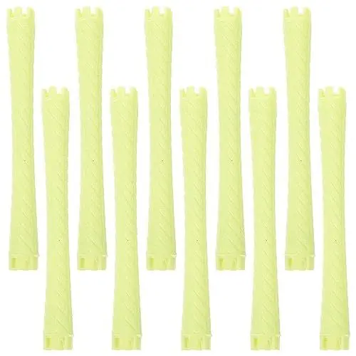 Produktbild: FOMIYES 10 Stk Lockenstab Lockenwickler Für Langes Haar Dauerwellenstangen Zum Hitzefreie Dauerwellenstäbe Lockenwickler Aus Kunststoff Volumen Damen Plastik Kaltes Brennen