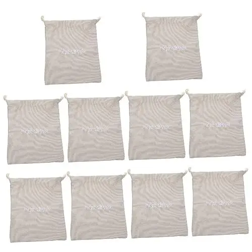 Produktbild: FOMIYES 10stücke Haartrockner Aufbewahrungsbeutel Mit Kordelzug Tragbare Faltbare Tasche Für Badezimmer Und Reisen Vielseitige Kosmetiktasche Für Haartrockner Und Styling-zubehör