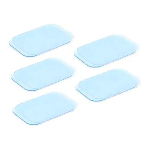 Produktbild: FOMIYES 10 Stück Blatt Gelpads für Bauchstimulatoren Abdominal toner replacement gel pads gel pads Klebepad für Muskelstimulator Zubehör für Bauchtrainer Ersatz-Gelpads
