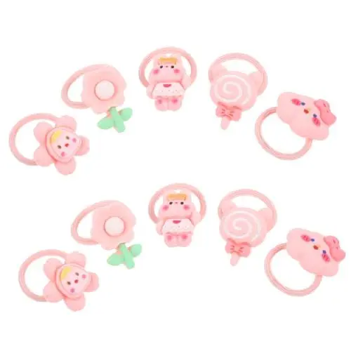 Produktbild: FOMIYES 10st Gummibänder Für Haustiere Weihnachtskostümzubehör Für Haustiere Hund Kopfschmuck Gummibänder Aus Hundehaar Pflegeprodukte Für Haustiere Katzenhaargummi Gummiband Harz Kleidung