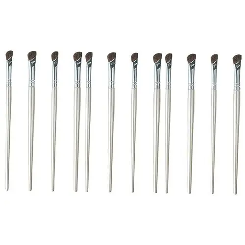 Produktbild: FOMIYES 12 Stk Schattenpinsel für die nase Spoolie-Bürste Augenfaltenpinsel Make-up Pinsel Konturpinsel Lidschatten Concealer Pinsel Make-up-Tools Dropshipping Wischpinsel Roségold