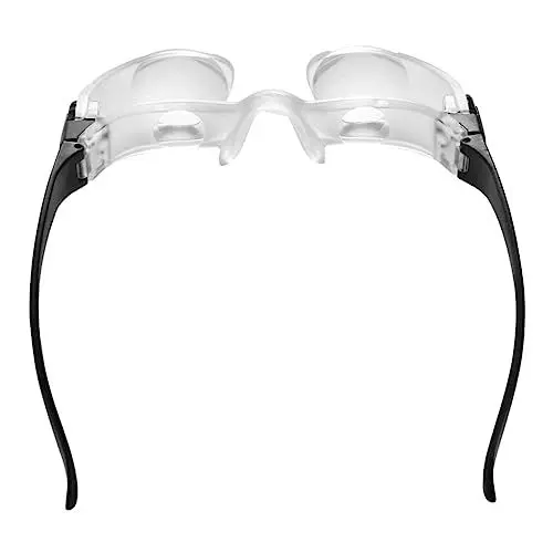 Produktbild: FOMIYES 1Stk Fisch Teleskop Lupe Stirnband Fernseher lupen tragbare Ferngläser Freihändiges Fernglas angelbrille Angel Teleskopbrille schnapsgläser Gläser zum Angeln Fischteleskop Abs Weiß