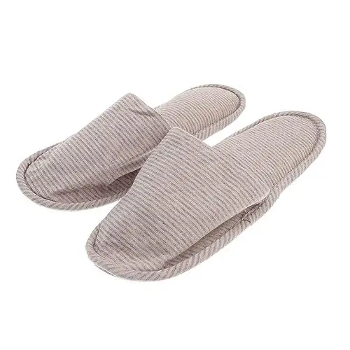 Produktbild: FOMIYES 1 Paar Faltbare Hausschuhe Fleece-hausschuhe Bequemer Hausschuh Bequeme Hausschuhe Warmer Hausschuh Slipper Freizeitschuhe Weiß Dianzhu-baumwolle·· Wildledersohle A03