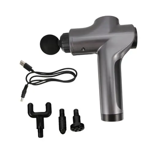 Produktbild: FOMIYES 1 Satz Faszienpistole Massagepistole Werkzeug Elektrisches Faszienmassagegerät Usb Faszienmassagegerät Handmassagegerät Fitness-massage-tool Gerät Zur Körperentspannung Grey Abs