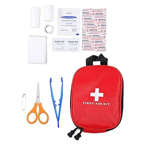 Produktbild: FOMIYES Erste-hilfe-tasche – Notfall-rettungsset Erste-hilfe-tasche Für Unterwegs Nylon Schnellreißverschluss Perfekt Für Outdoor-aktivitäten
