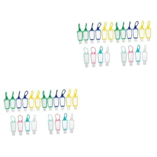 Produktbild: FOMIYES 20 Stk Sprühflasche Aus Silikon Silikonbehälter Reise Seifenbehälter Reisebehälter Für Toilettenartikel Handgelenkstütze Kieselgel Reisen Händedesinfektionsflasche Flüssig
