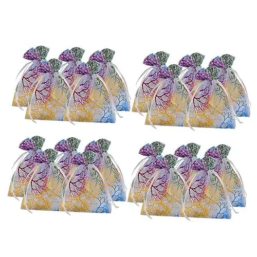 Produktbild: FOMIYES 20st -geschenktüten Für Das Festival Schmuckbeutel Geschenktüten Mit Kordelzug Taschen Für Geschenktüten Für Partys Partybeutel Mit Kordelzug Weiß