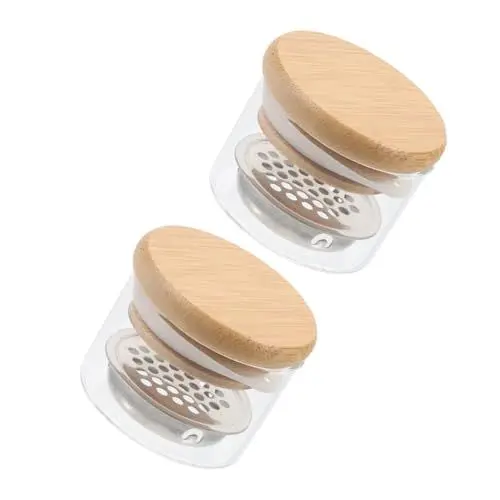 Produktbild: FOMIYES 2 Stück Nailart-schale Aus Glas Mit Deckel Ersatz-nagelschale Für Nagellack Dekorative Maniküreschale Für Den Salon
