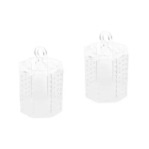 Produktbild: FOMIYES 2stücke Acryl Mini Terrarium Käfig Für Insekten Tragbarer Transparenter Käfig Für Beobachtung Von Kleintieren Und Pflanzen Umweltfreundliches Material Für Einsatz Im Freien