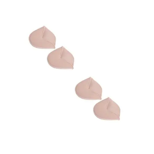 Produktbild: FOMIYES 2st Schutzhülle Für Spitzentanz Ballett-zehenpolster Zehenkissenbezug Selbstklebendes Fersenpolster Zehenband Für Spitzenschuhe Sandalen Zehenschutz Ballerinas Khaki Jiaji-tuch
