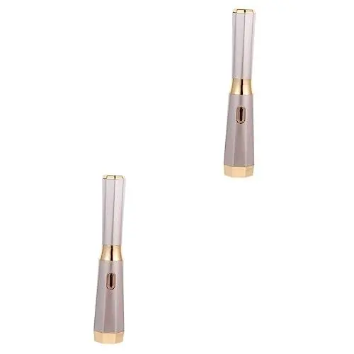 Produktbild: FOMIYES 2st Wimpernzange Beheizte Wimpernbürste Wimpern Beauty-tool Wimpernwerkzeug Schnelle Erwärmung Kamm Zum Locken Der Wimpern Gesichtswerkzeug Bilden Lockenstab Fräulein Abs