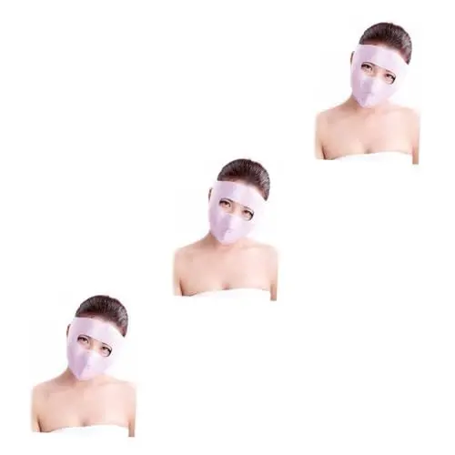 Produktbild: FOMIYES 3St Gesichts-Schlankheitsmaske gesichtsmaske doppelkinn gesichtstonic Gesichtskontur double chin massage gesicht facelift Maske zum der Wangen eingesackt k06