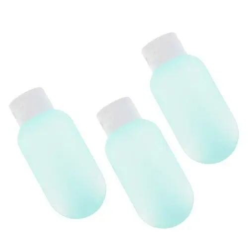 Produktbild: FOMIYES 3-teiliges Hautpflegeset mit 60-ml-reiseflaschen Gesichtslotion Auslaufsicheren Shampoo-toilettenartikelflaschen für Unterwegs