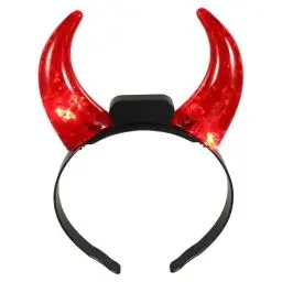 Produktbild: FOMIYES 3 Stk Dämon Horn Stirnband Led Teufelshörner Stirnband Halloween Teufelshörner Stirnband Teufelshaarreifen Stirnband Aus Teufelshorn Cosplay Elektronische Bauteile 3d Bilden