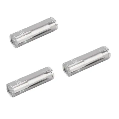 Produktbild: FOMIYES 3 Stück 9 Taschenlampen LED LED UV Taschenlampe Für Gelnägel Taschenlampe