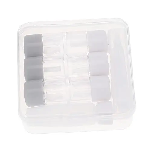 Produktbild: FOMIYES 3 Stück Kartons Kontaktlinsenbehälter Pinzetten-Kit Behälter für Kontaktlinsen Zubehör klarer Behälter Lentil Organizer objektivtaschen Speicherhalter Linsenhalter ABS-Kunststoff