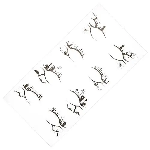 Produktbild: FOMIYES 4paare Augen-make-up Aufkleber Für Frauen Temporäre Eyeliner-sticker Dekorative Augen-make-up Aufkleber Für Halloween Und Partys Teiliges Für Strahlenden Look