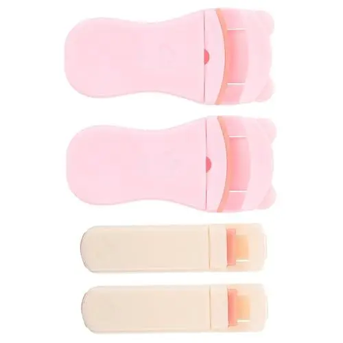 Produktbild: FOMIYES 4 Stück Katzen Krallen Wimpern Zange Falsche Wimpernklemme Individuelle Wimpernzange Curling-werkzeuge Zubehör Für Wimpernverlängerung Wimpernclip Abs Einstellen Push-typ