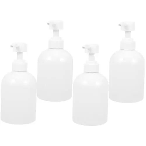 Produktbild: FOMIYES 4er-Pack Nachfüllbare Pumpflaschen Shampoo-flaschenpumpe Für Shampoo Seife Spülung Lotion Leere Spenderflaschen