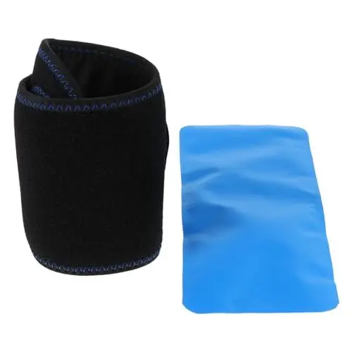 Produktbild: FOMIYES 4 Stück Trageschlaufe Ellbogen-Eisbandage Handgelenk-Eisbeutel Handgelenk-Kompressionsbandage mit Eisbeutel handgelenkstütze Kältetherapie Handgelenkbandage Gelband Komposit-Nylon